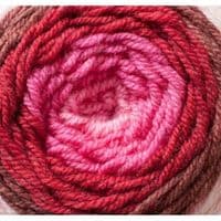 Caron Cakes Aran Knitting Crochet Wool Yarn 200g - 17004 Cherry Chip